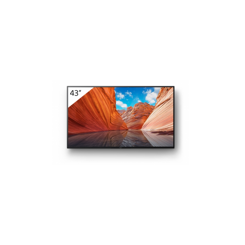 Sony FWD-43X80J pantalla de señalización Pantalla plana para señalización digital 109,2 cm (43") LED 4K Ultra HD Negro Android 10