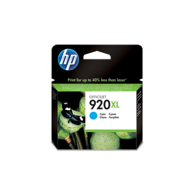 HP 920XL CARTUCHO DE TINTA HP920XL CIAN (CD972AE)
