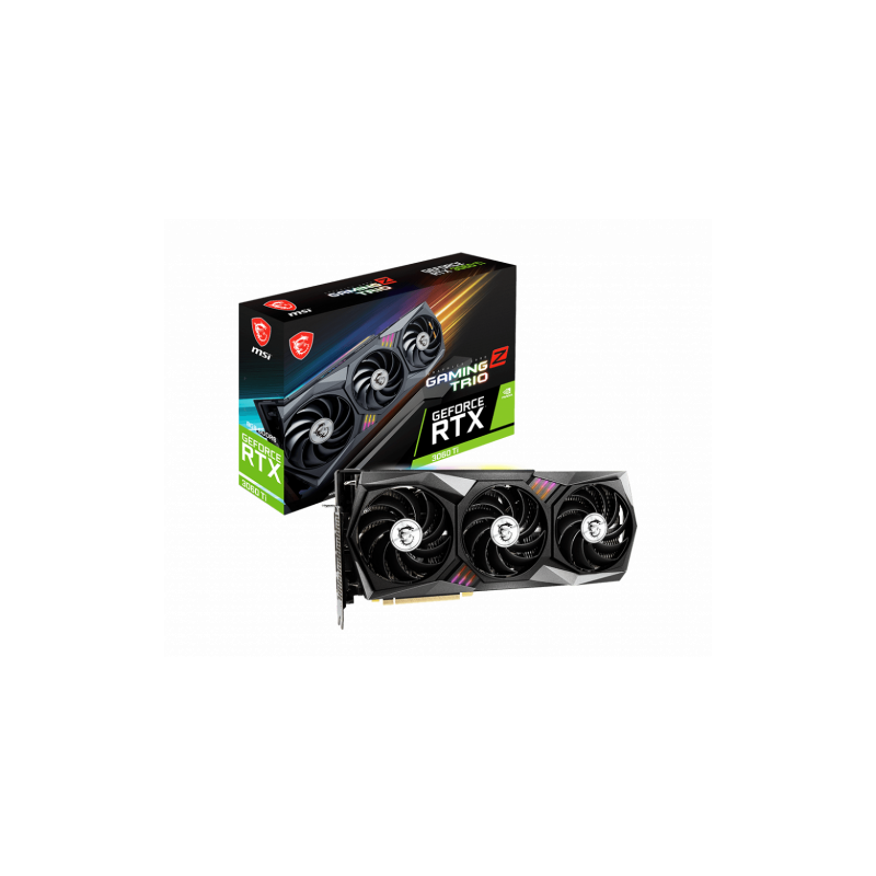 MSI RTX 3060 TI Gaming Z Trio 8G LHR NVIDIA GeForce RTX 3060 Ti 8 GB GDDR6 (NO VALIDO PARA MINERIA)