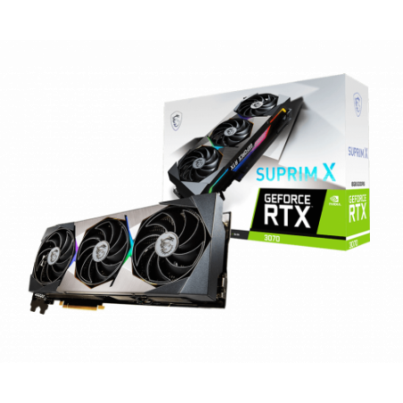 MSI RTX 3070 SUPRIM X 8G LHR tarjeta gráfica NVIDIA GeForce RTX 3070 8 GB GDDR6 (NO VALIDO PARA MINERIA)