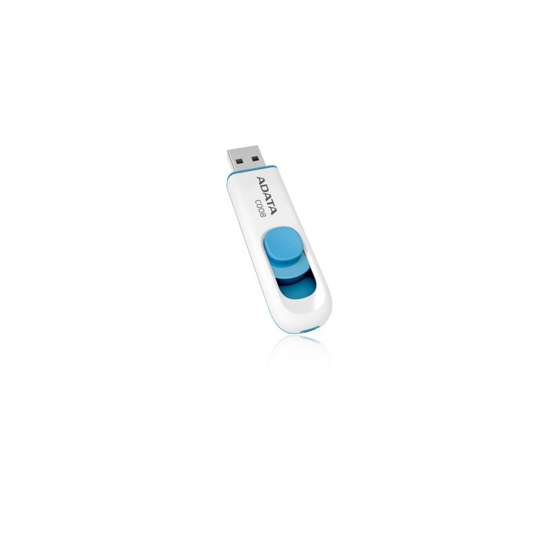 ADATA 32GB C008 unidad flash USB USB tipo A 2.0 Azul, Blanco