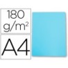 SUBCARPETA SIMPLES PASTEL 180 GRS A4 COLOR AZUL GIO 400040507