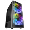 Mars Gaming MC500 Carcasa de Ordenador 2 Ventiladores FRGB Negro