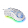 Mars Gaming MMEXW, Ratón Gaming RGB Ultraligero Blanco