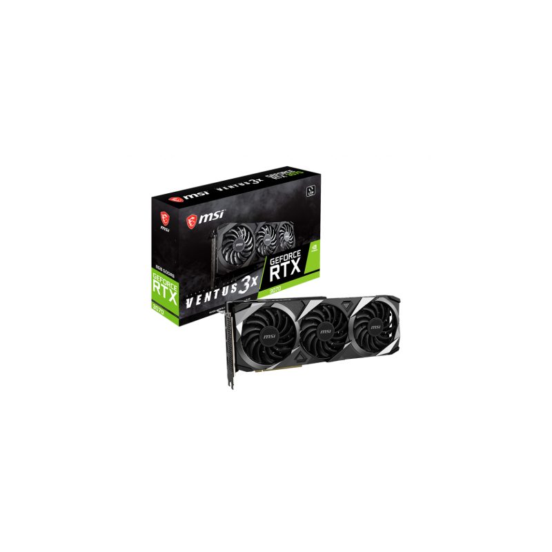 MSI RTX 3070 VENTUS 3X NVIDIA GeForce RTX 3070 8 GB GDDR6