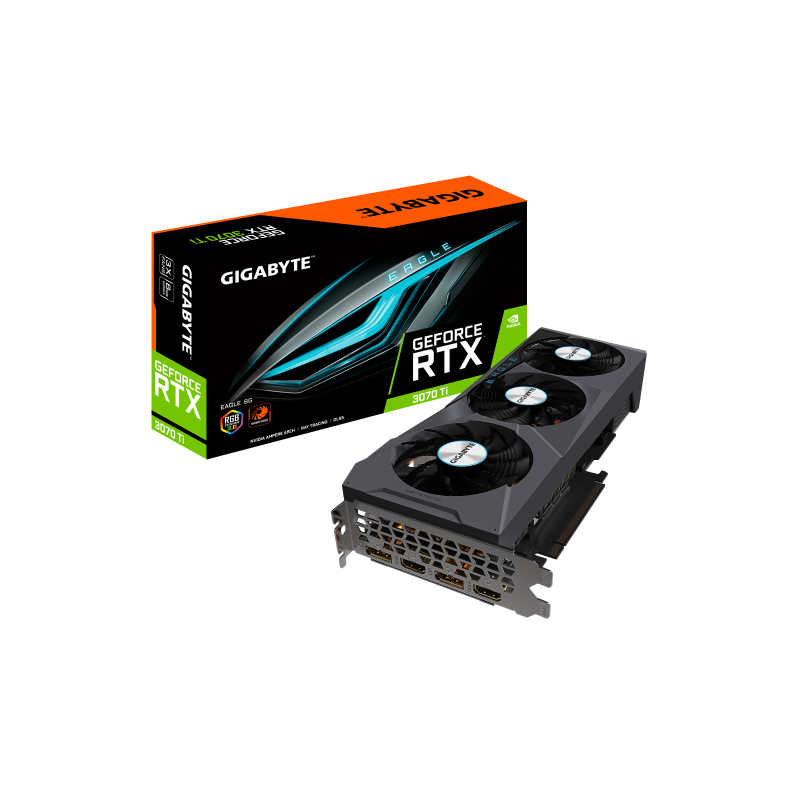 Gigabyte GV-N307TEAGLE-8GD tarjeta gráfica NVIDIA GeForce RTX 3070 Ti 8 GB GDDR6X