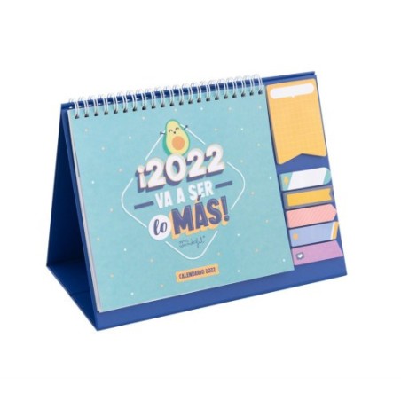 CALENDARIO 2022 SOBREMESA "¡2022 VA A SER LO MÁS!" MR.WONDERFUL WOA11062ES