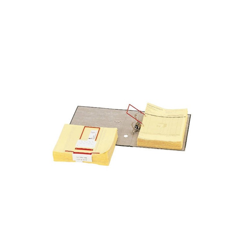 CAJA 100 ENCUADERNADORES DE CLIP 12X8,5 ROJO ELBA 100580277