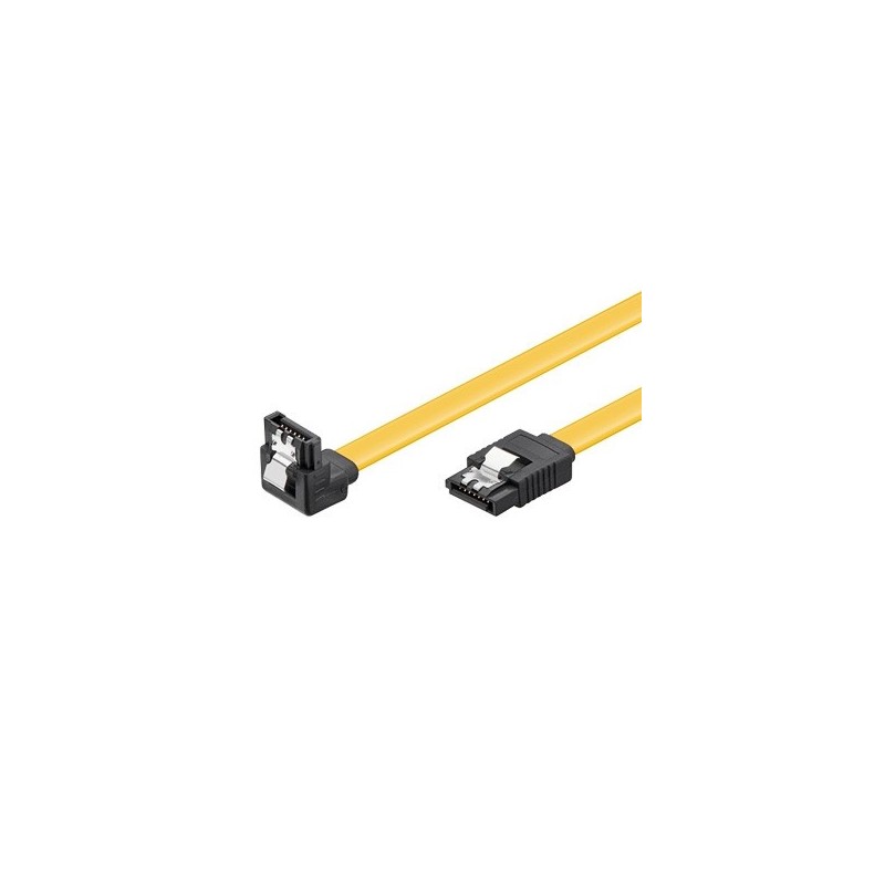 Ewent EW-150102-003-Y-P cable de SATA 0,3 m Amarillo