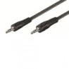 Ewent EW-220101-050-N-P cable de audio 5 m 3,5mm Negro