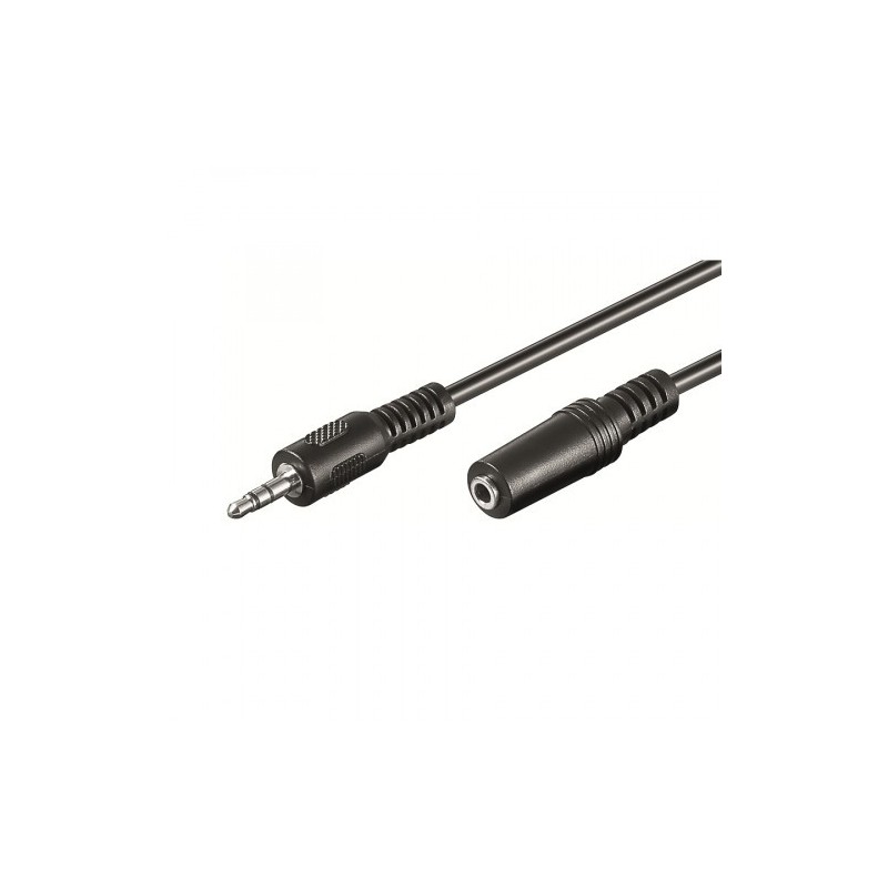 Ewent EW-220200-030-N-P cable de audio 3 m 3,5mm Negro