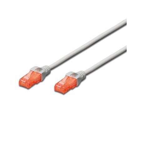 Ewent EW-6U-005 cable de red Gris 0,5 m Cat6 U/UTP (UTP)