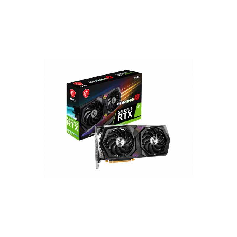 MSI GeForce RTX 3060 Ti GAMING X 8G LHR NVIDIA 8 GB GDDR6 (NO VALIDO PARA MINERIA)