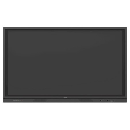 Optoma 3861RK pantalla de señalización Panel plano interactivo 2,18 m (86") LED 4K Ultra HD Negro Pantalla táctil Procesador incorporado Android 8.0