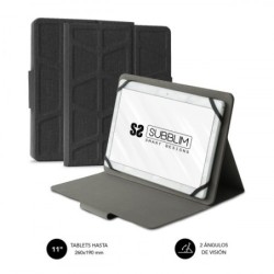 SUBBLIM Funda Tablet alta protección Extreme tablet Case 9,6-11" Black