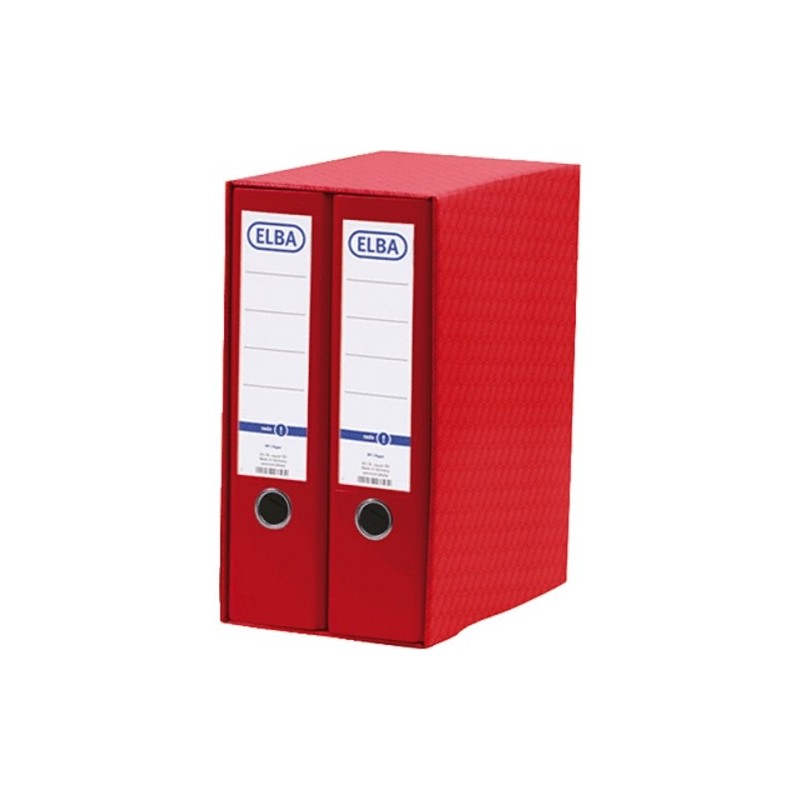 Elba Módulos Rado Top carpeta de cartón A4 Rojo