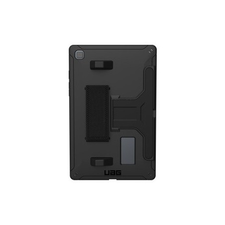 UAG SAMSUNG GALAXY TAB A7 10.4" SCOUT WITH KICKSTAND AND HANDSTRAP - BLACK - NON RETAIL POLY BAG