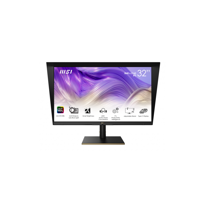 MSI Summit MS321UP 81,3 cm (32") 3840 x 2160 Pixeles 4K Ultra HD LCD Negro