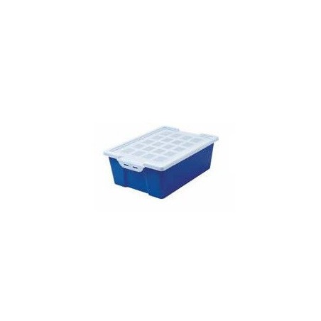 FAIBO Caja apilable para almacenaje con tapa