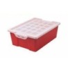 FAIBO Caja apilable para almacenaje con tapa