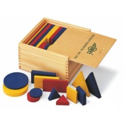 FAIBO Conjunto bloques lógicos madera prensada