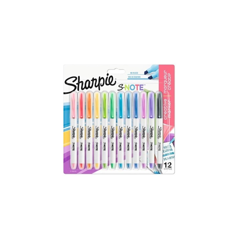 Sharpie 2138233 marcador permanente Multicolor 12 pieza(s)