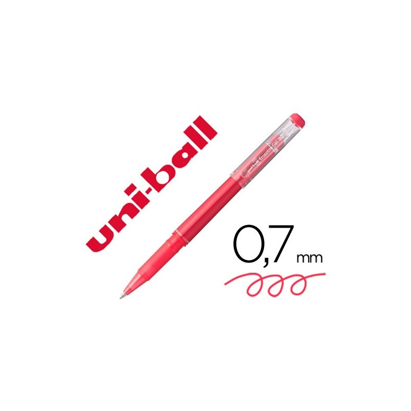 ROLLER GEL BORRABLE UF-222 0,7 MM. ROJO UNI-BALL 233775000