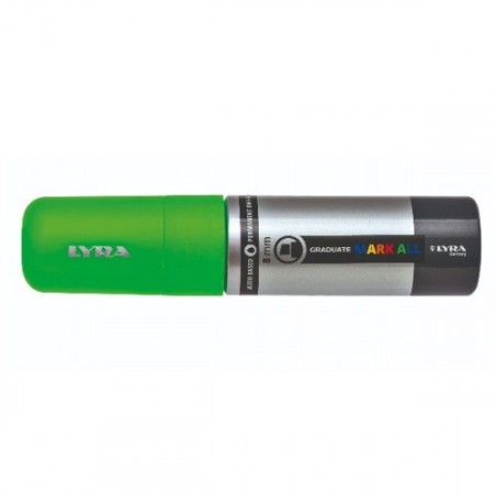 MARCADOR PERMANENTE MARK ALL VERDE NEÓN 8 MM LYRA GROOVE L6830371