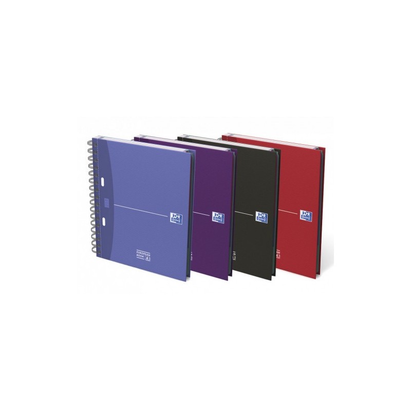 CUADERNO EUROPEANBOOK 1 TAPA EXTRADURA A5+ 100 HOJAS 5X5 COLORES SURTIDOS ESSENTIALS 3SEP OXFORD 100100314