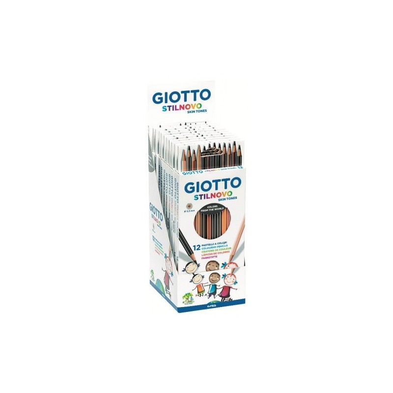 GIOTTO STILNOVO SKIN TONES EST. 12 UDS. GIOTTO F25740000