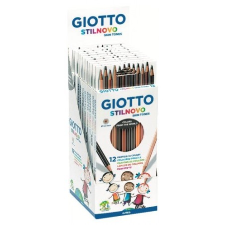 GIOTTO STILNOVO SKIN TONES EST. 12 UDS. GIOTTO F25740000