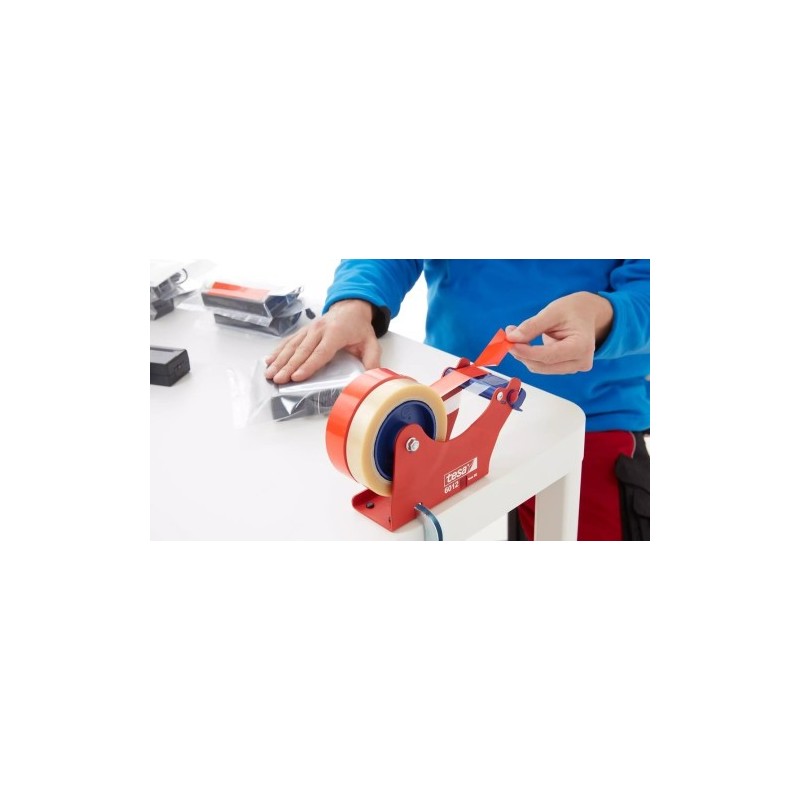 TESA 62204 66 m Cloruro de polivinilo (PVC) Rojo