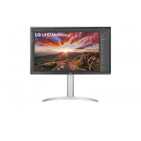 LG 27UP850-W pantalla para PC 68,6 cm (27") 3840 x 2160 Pixeles 4K Ultra HD LED Plata