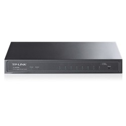 TP-LINK TL-SG2008 Gestionado Gigabit Ethernet (10/100/1000) Negro