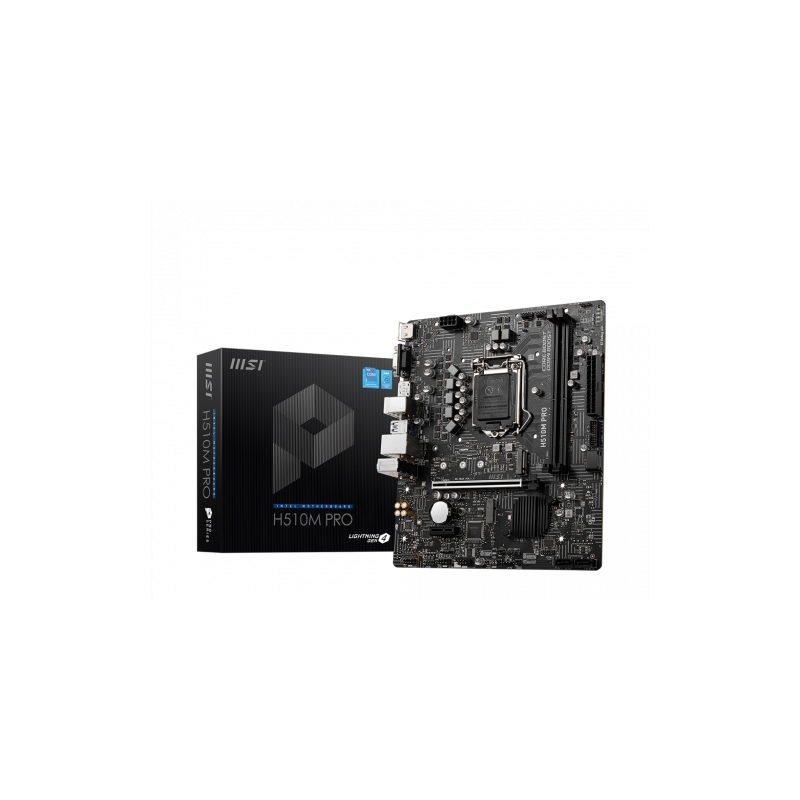 MSI H510M PRO Intel H510 LGA 1200 micro ATX