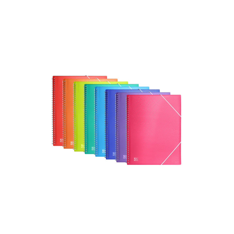 Oxford Urban Polipropileno (PP) Colores surtidos, Translúcido, Transparente A4