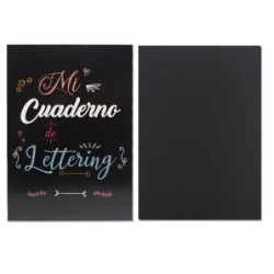 Bismark Cuaderno A4 Lettering Negras 80 g/m² - 50 Hojas