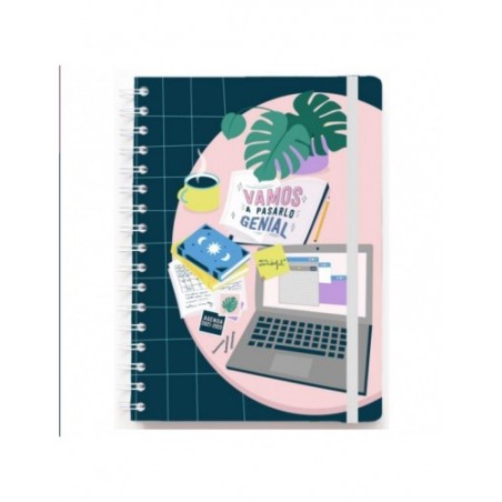 AGENDA ESCOLAR ROTU 2021-2022 DÍA POR PÁGINA - VAMOS A PASARLO GENIAL MR WONDERFUL WOA11070ES