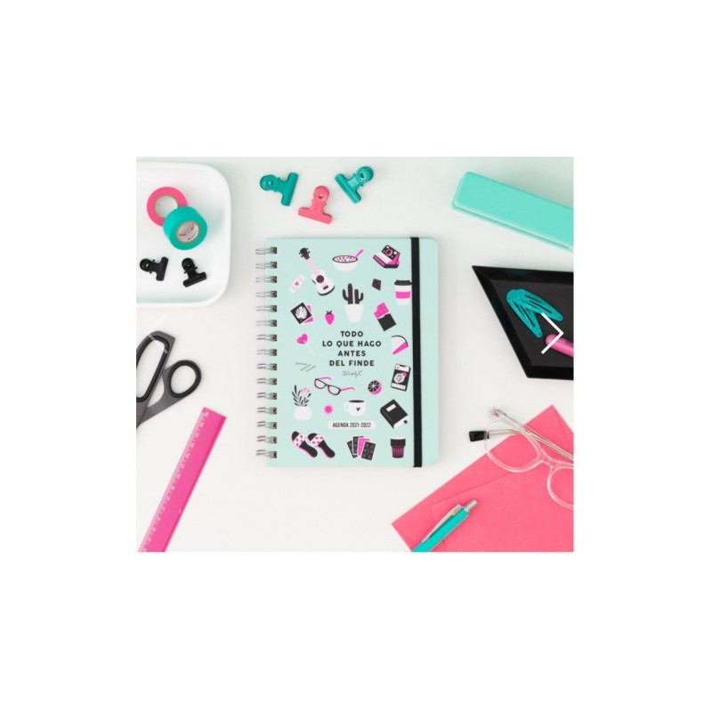 AGENDA ESCOLAR ROTU 2021-2022 SEMANA VISTA - TODO LO QUE HAGO ANTES...