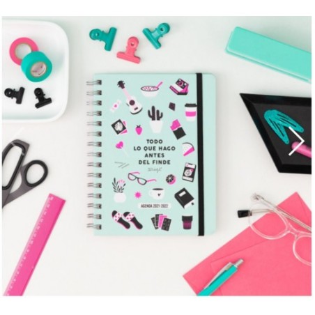 AGENDA ESCOLAR ROTU 2021-2022 SEMANA VISTA - TODO LO QUE HAGO ANTES...