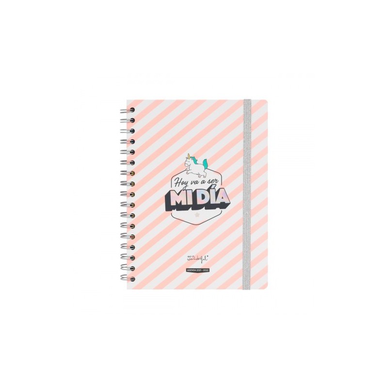 AGENDA ESCOLAR CLÁSICA 2021-2022 SEMANA VISTA - HOY VA A SER MI DÍA