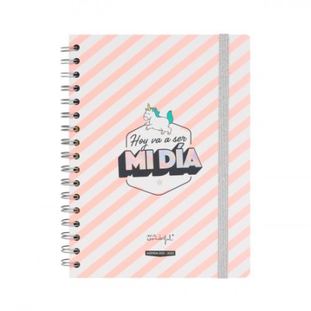 AGENDA ESCOLAR CLÁSICA 2021-2022 SEMANA VISTA - HOY VA A SER MI DÍA