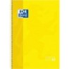 CUADERNO EUROPEANBOOK 1 TAPA EXTRADURA A4+ 80 HOJAS 5X5 COLOR AMARILLO OXFORD 100430200