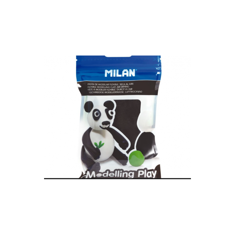 PASTA DE MODELAR MODELLING PLAY SECA AL AIRE, BLANCO NUEVO MILAN 9154110