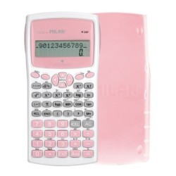 Milan Blíster calculadora científica M240 rosa, Edición +