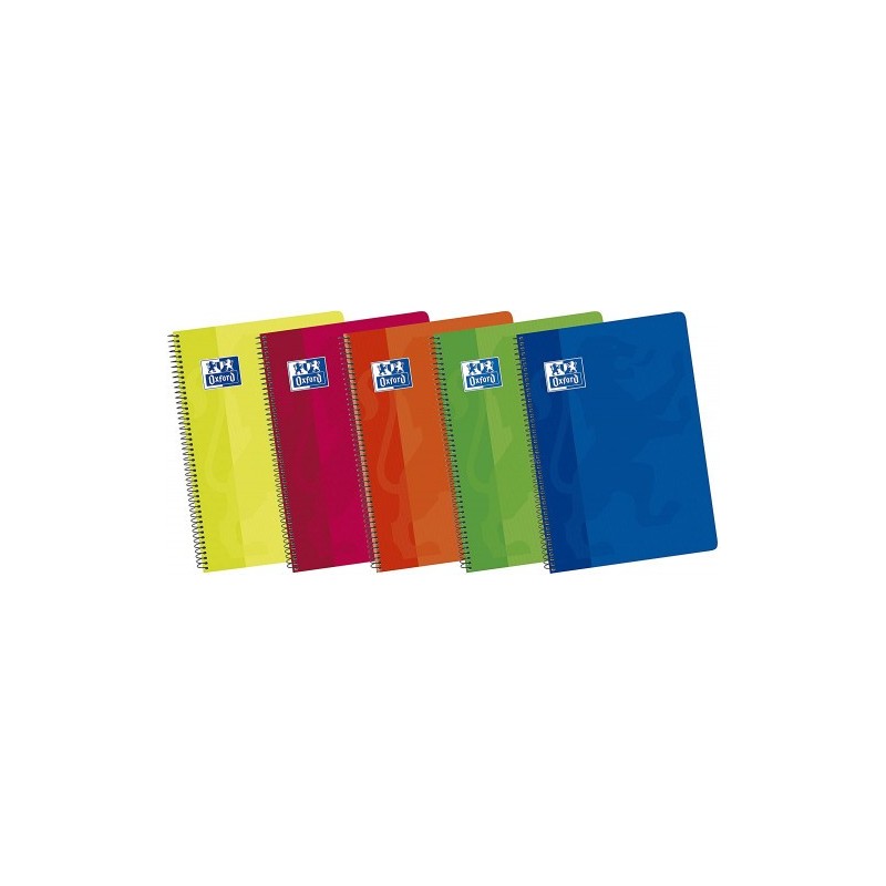 CUADERNO TAPA BLANDA FOLIO 80 HOJAS 4X4 COLORES SURTIDOS OXFORD 100430171