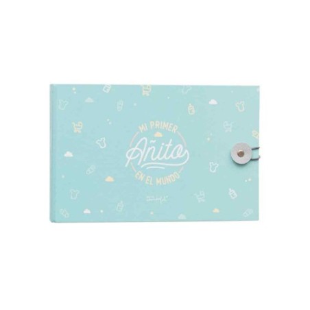 ÁLBUM DE FOTOS MINT - MI PRIMER AÑITO EN EL MUNDO MR.WONDERFUL WOA08995ES