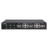 QNAP QSW-M1208-8C switch Gestionado 10G Ethernet (100/1000/10000) Negro