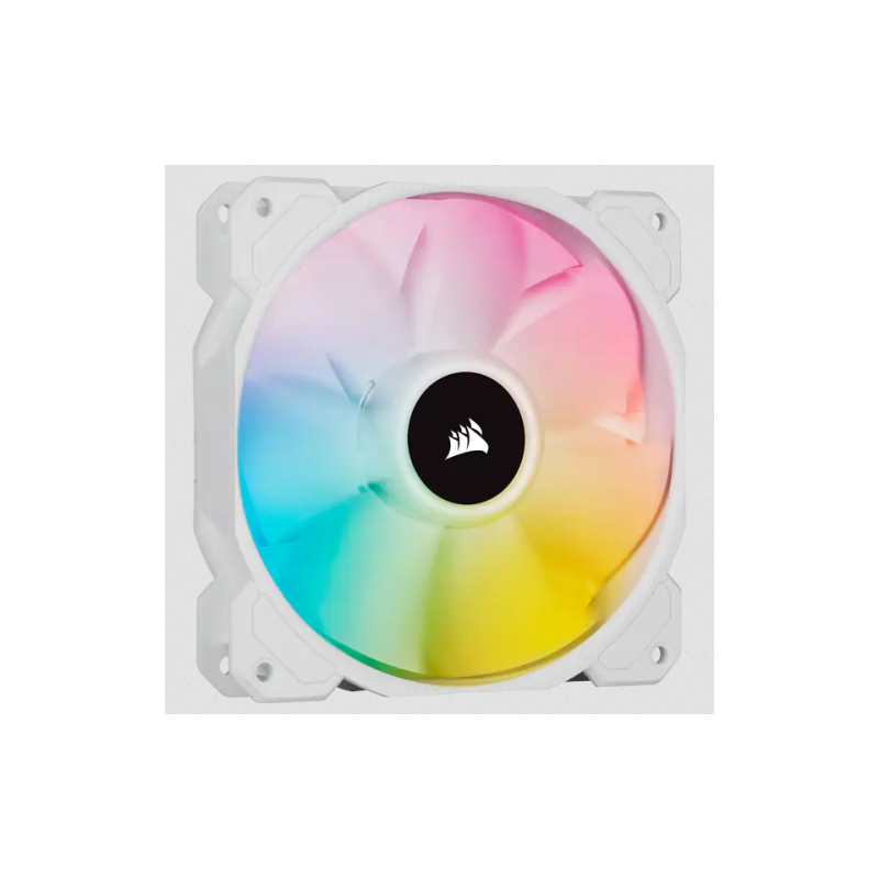 Corsair SP120 RGB ELITE Carcasa del ordenador Ventilador 12 cm Blanco 1 pieza(s)