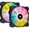VENTILADOR CAJA CORSAIR SP SERIES SP140 RGB ELITE 140MM CON AIRGUIDE DUAL PACK CON LIGHTING NODE CORE CO-9050111-WW